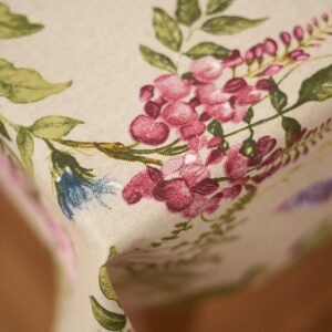 Alternative view of Rectangular Floral Tablecloth – Botanico
