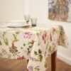 Rectangular Floral Tablecloth – Botanico Botanico rectangular floral tablecloth by Hortensias Home