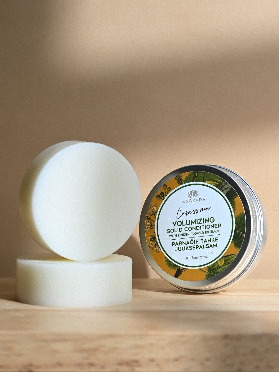 Volumizing Solid Conditioner With Linden Flower Extract Volumizing Solid Conditioner With Linden Flower Extract